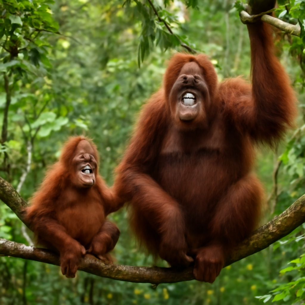 Borneo Orangutans