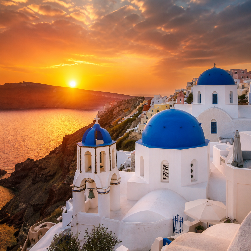 Santorini Oia Sunset