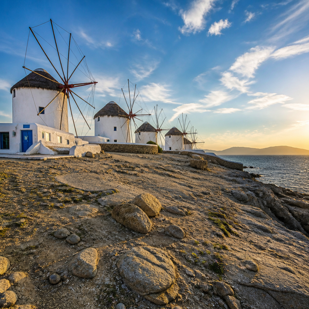 Mykonos Windmills